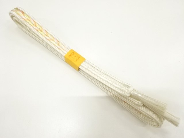 JAPANESE KIMONO / UNUSED HAND-TIED OBIJIME